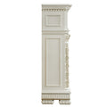 Vendome Fireplace Antique Pearl Finish Ac01313 Antique White Solid Wood Mdf