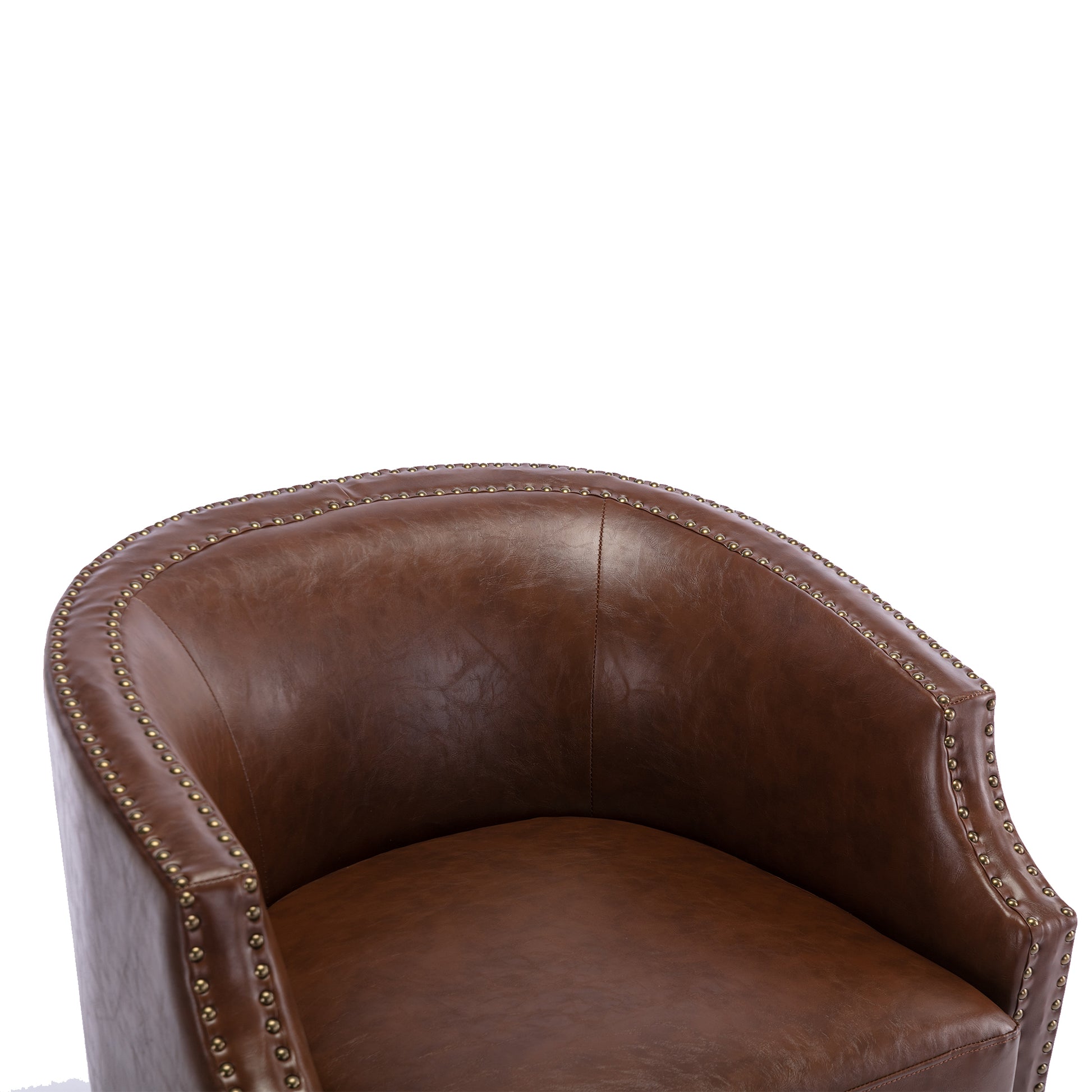 Coolmore Swivel Chair Living Room Chair Coffee Metal