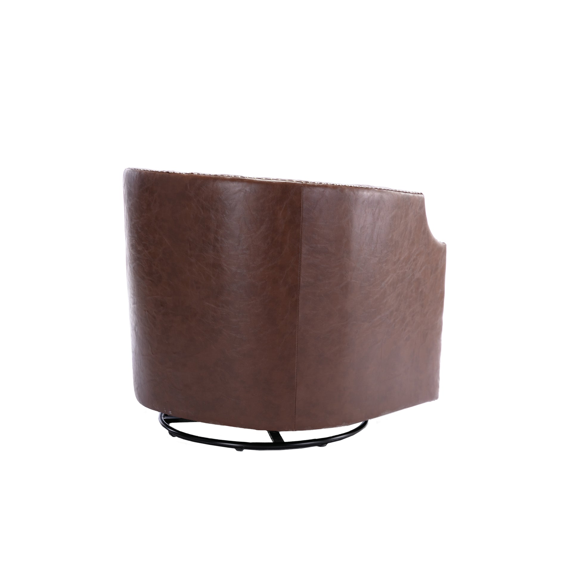 Coolmore Swivel Chair Living Room Chair Coffee Metal