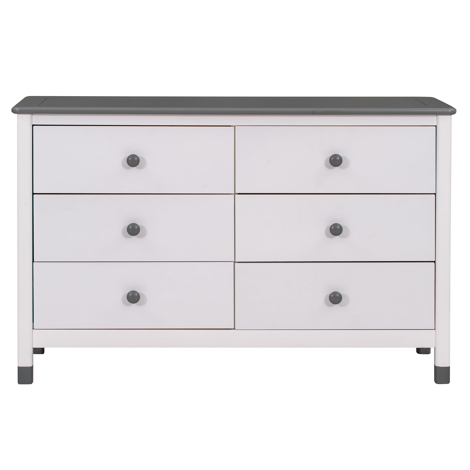 3 Pieces Bedroom Sets Full Size House Bed With Storage Headboard, Wooden Nightstand And Storage Dresser,Gray Gray Wood