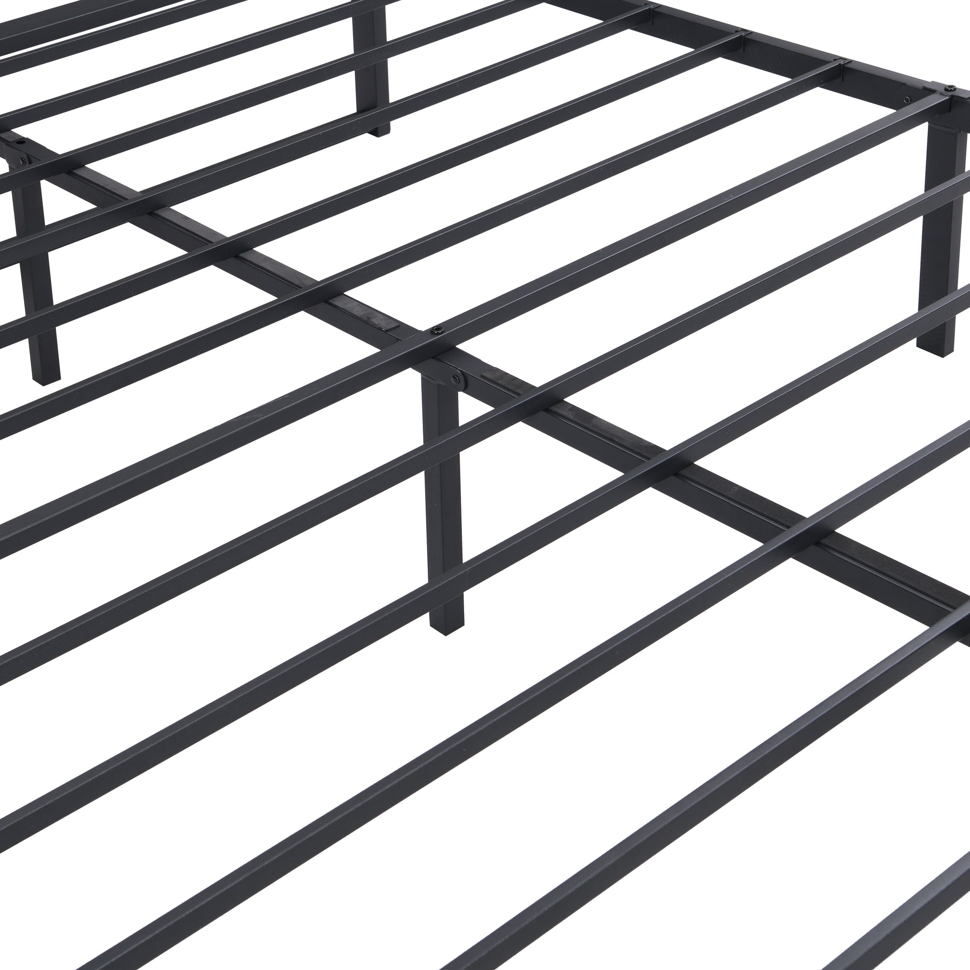 Metal Bed Black Metal