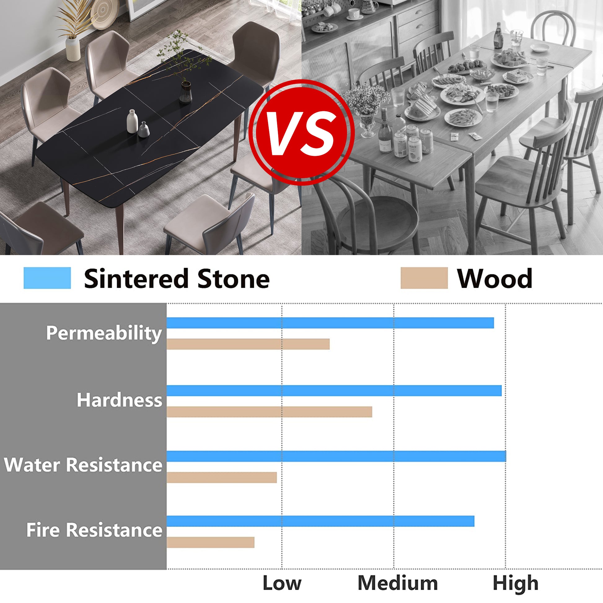 70.87"Modern Artificial Stone Black Curved Metal Leg Dining Table Can Accommodate 6 8 People Black Metal Sintered Stone