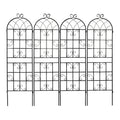 4 Pack Metal Garden Trellis 71