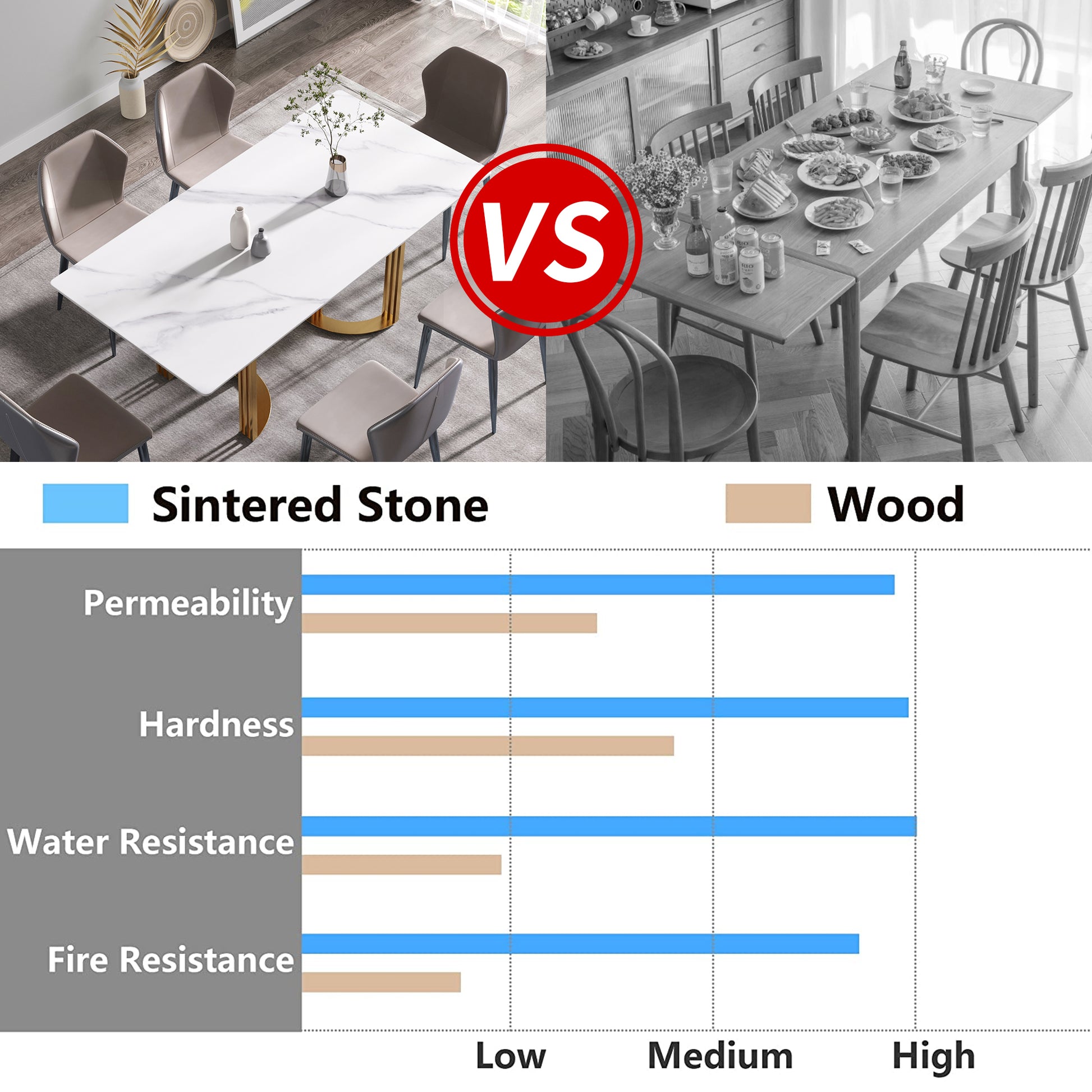 70.87" Modern Artificial Stone White Straight Edge Golden Metal Leg Dining Table Can Accommodate 6 8 People White Metal Sintered Stone