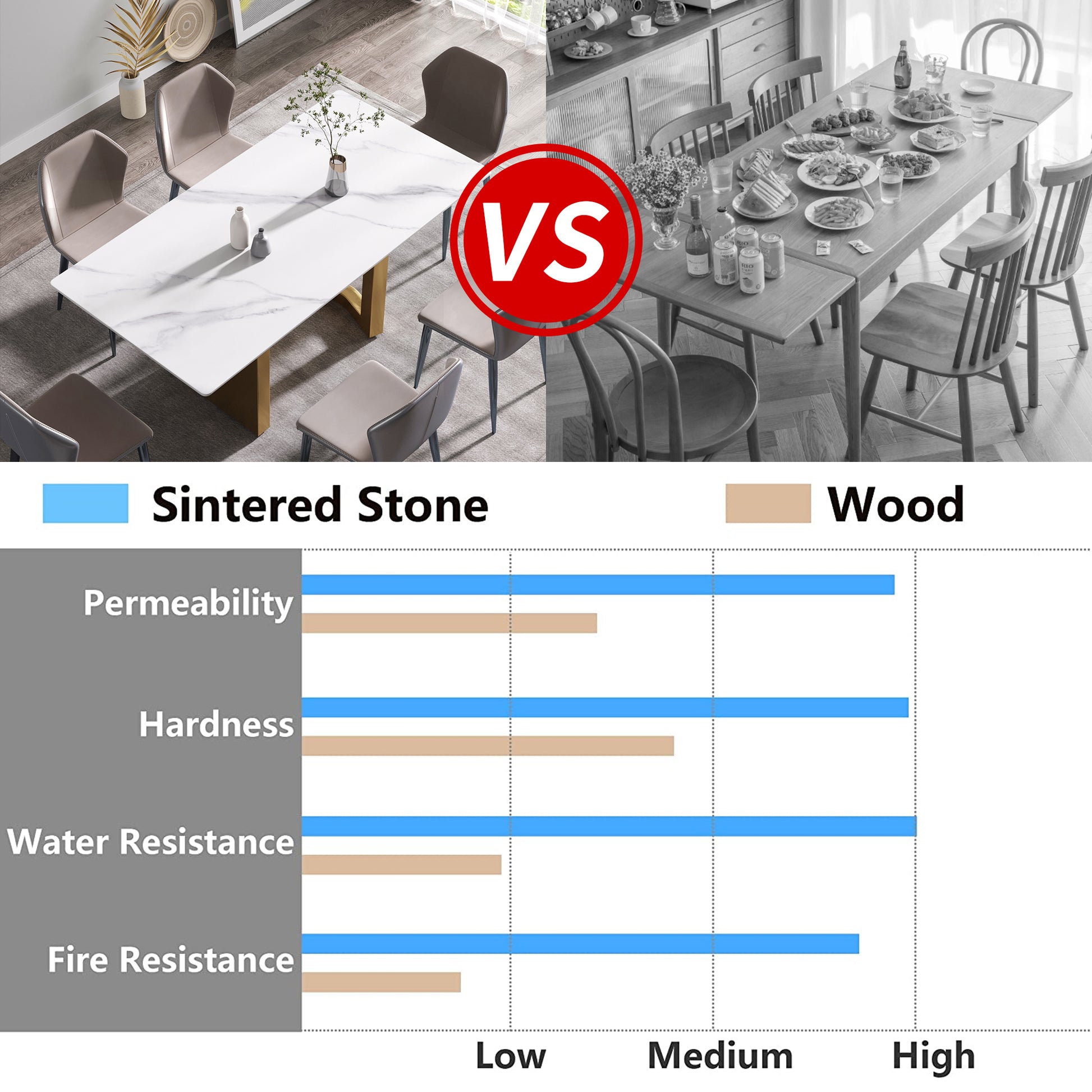 70.87" Modern Artificial Stone White Straight Edge Golden Metal Leg Dining Table Can Accommodate 6 8 People White Metal Sintered Stone