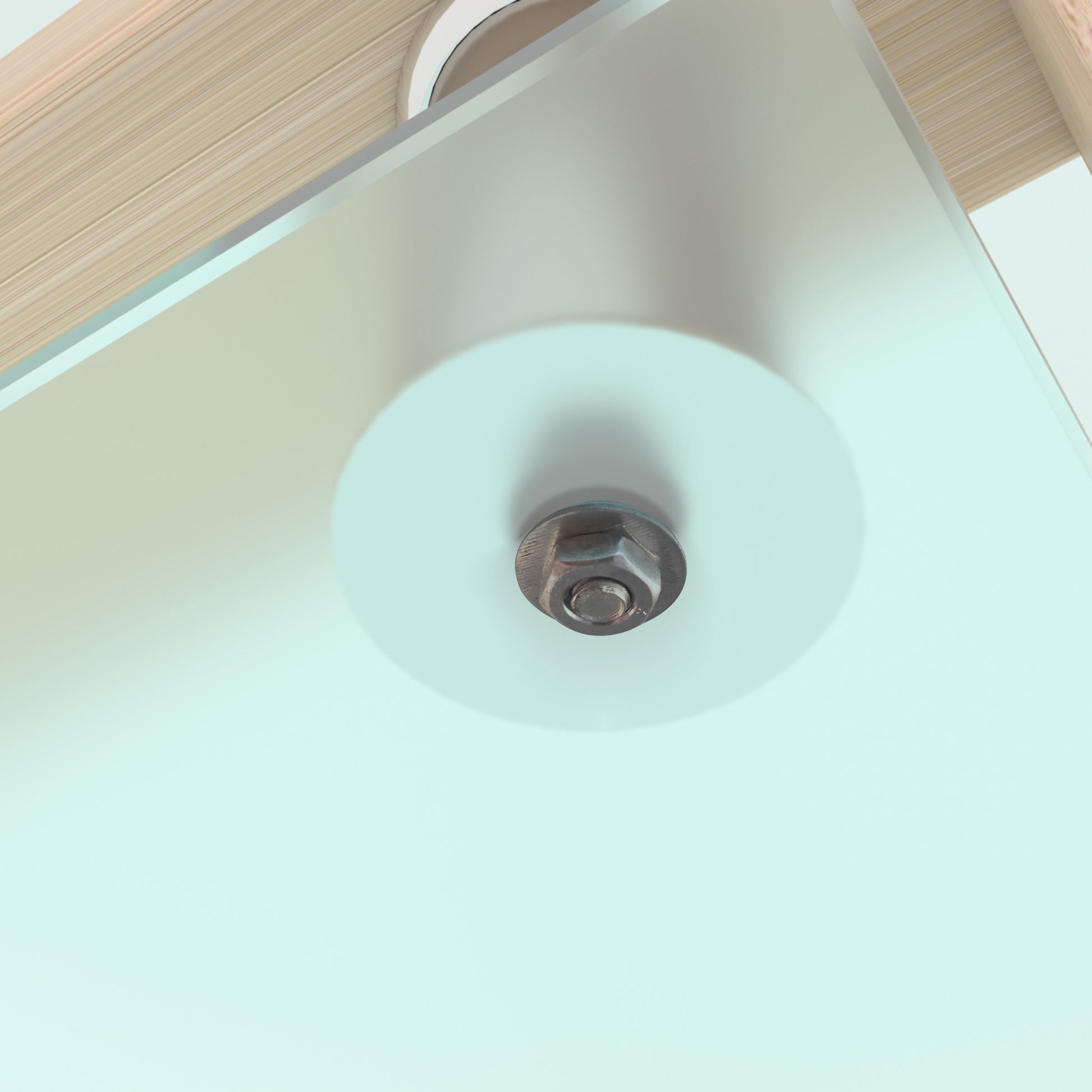 Rectangle Glass Coffee Table, Clear Coffee Table Modern Side Center Tables For Living Room Living Room Furniture Oak Glass