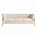 Fx P82 Be Sofa Modern Chenille Sofa, 82.67