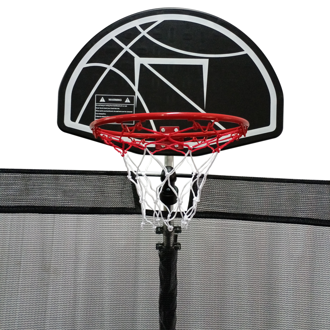 Td Basketball Hoop Black Plastic