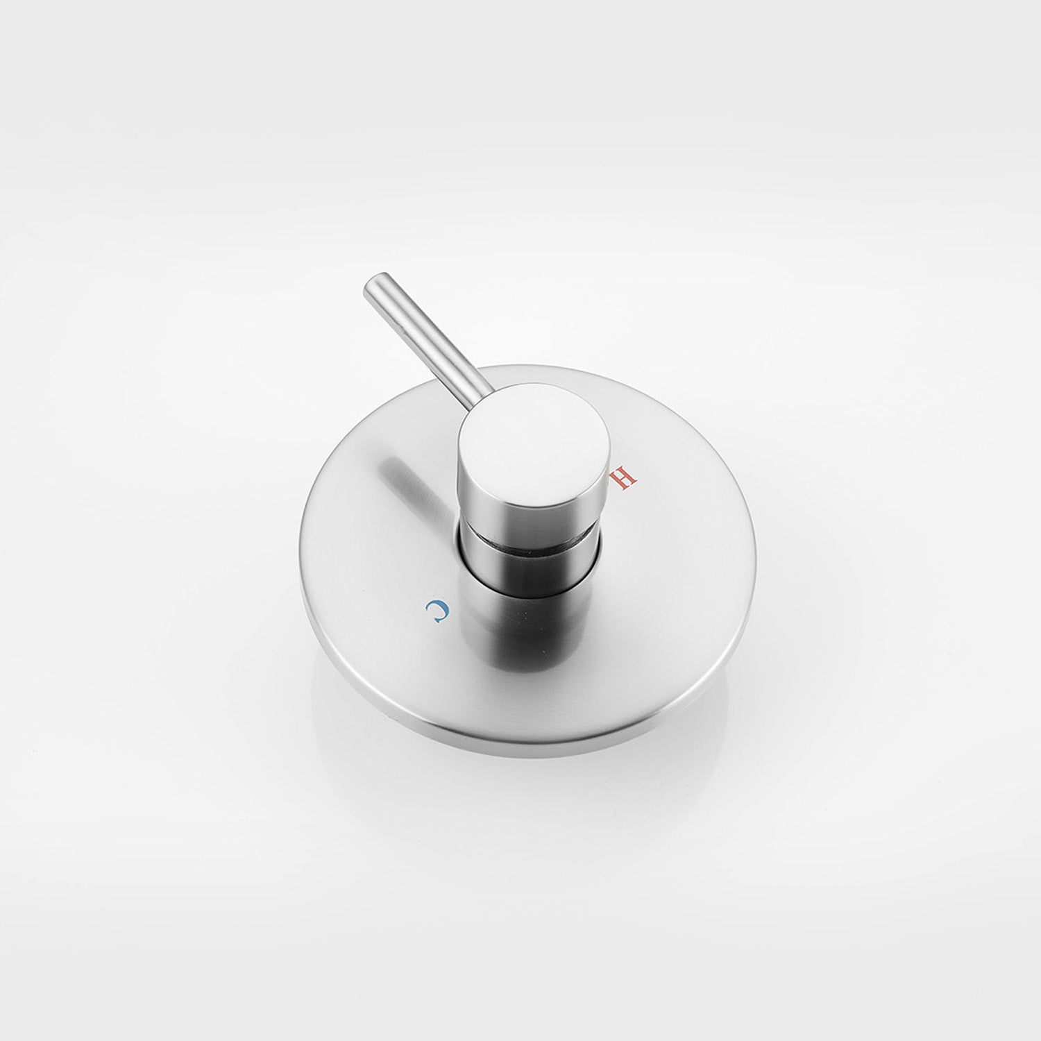 Wall Mounted Shower Faucet In Brushed Nickel Valve Included Brushed Nickel Brass