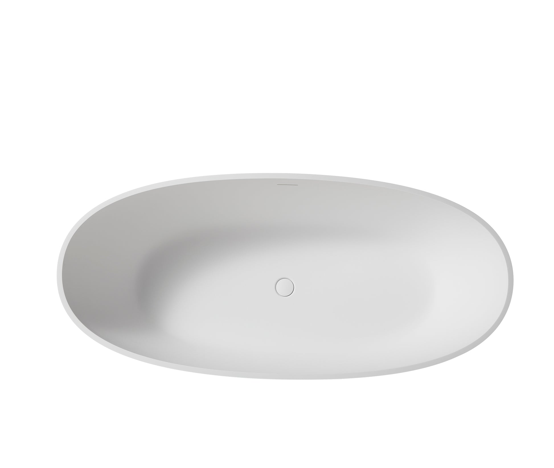 Solid Bathtub Drain Kit With Overflow 22S02P01 White Stainless Steel