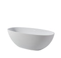 Solid Bathtub Drain Kit With Overflow 22S02P01 White Stainless Steel
