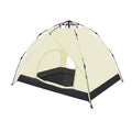 Camping Dome Tent Is Suitable For 2 3 People, Waterproof, Spacious, Portable Backpack Tent, Suitable For Outdoor Camping Hiking Ivory Casual Oxford Fabric