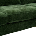 Coolmore Accent Sofa Living Room Sofa Sectional Sofa Green Polyester