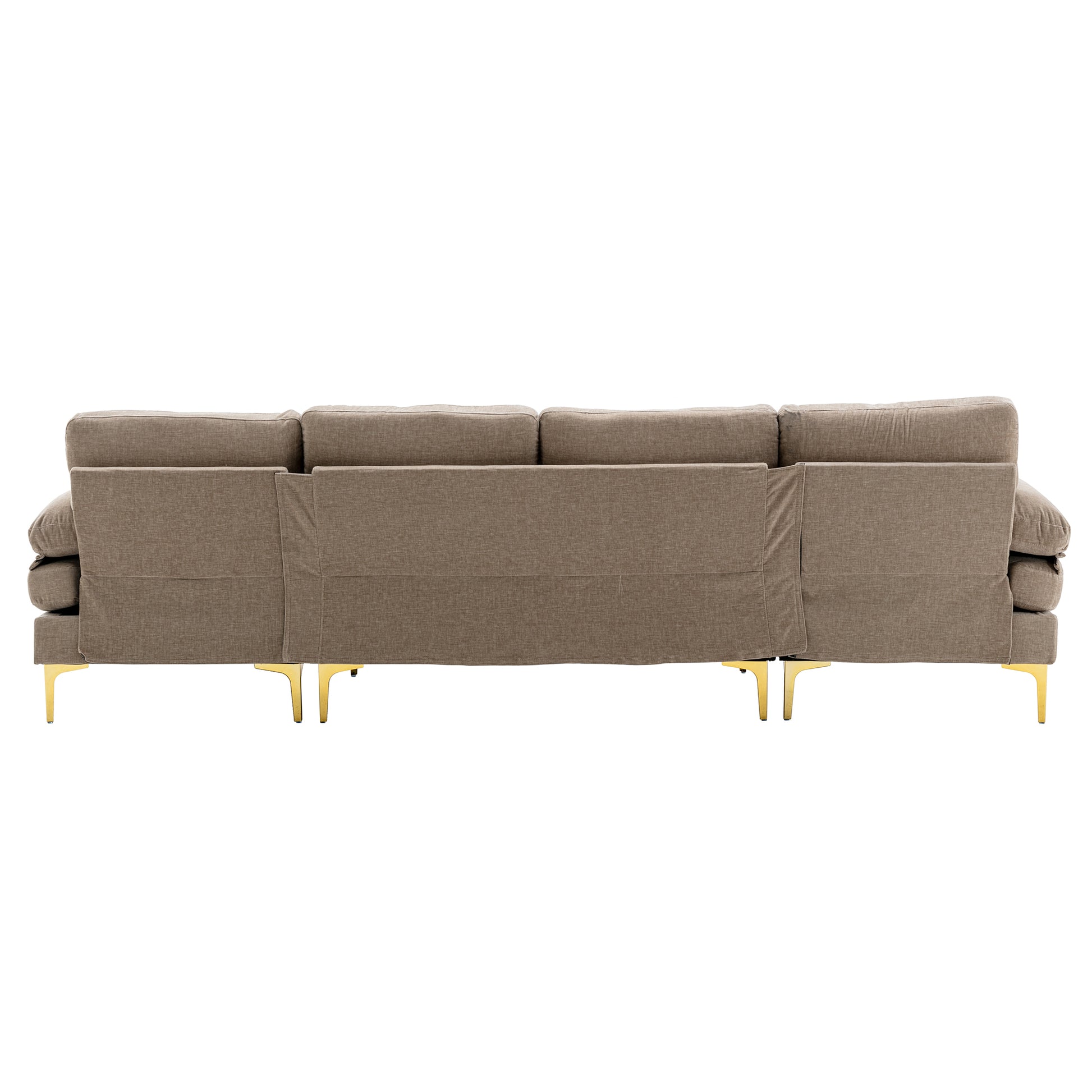 Coolmore Accent Sofa Living Room Sofa Sectional Sofa Camel Polyester