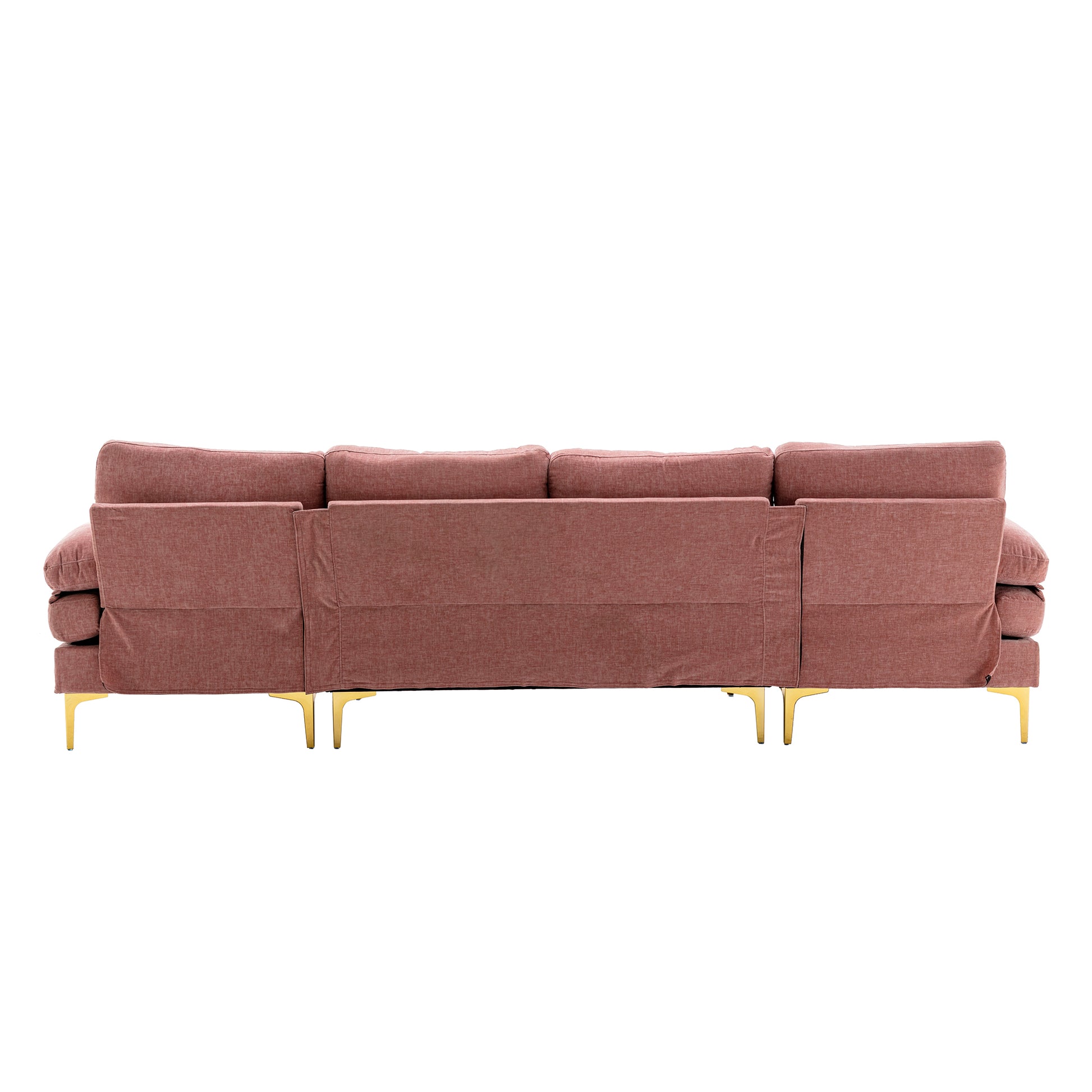 Coolmore Accent Sofa Living Room Sofa Sectional Sofa Pink Polyester