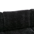 Coolmore Accent Sofa Living Room Sofa Sectional Sofa Black Polyester