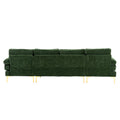 Coolmore Accent Sofa Living Room Sofa Sectional Sofa Green Polyester