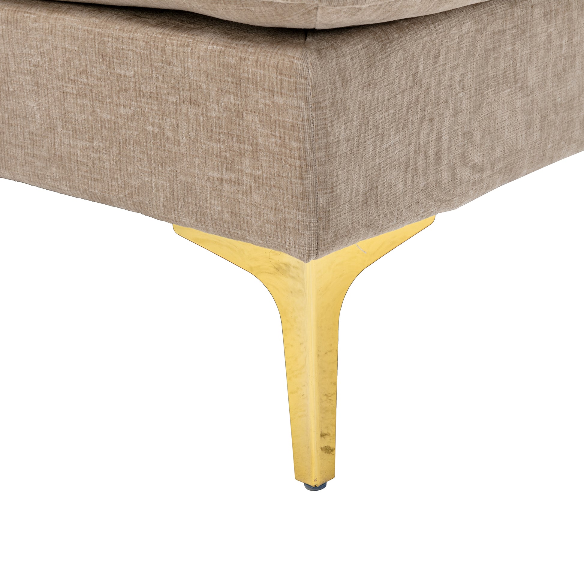 Coolmore Accent Sofa Living Room Sofa Sectional Sofa Camel Polyester