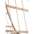 Outdoor Garden Rattan Egg Swing Chair Hanging Chair Wood Khaki Yes Sectional Khaki Uv Resistant Frame Water Resistant Cushion Garden & Outdoor American Design Complete Patio Sets Polypropylene