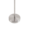 Pacific Metal Pendant With Drum Shade White Cotton