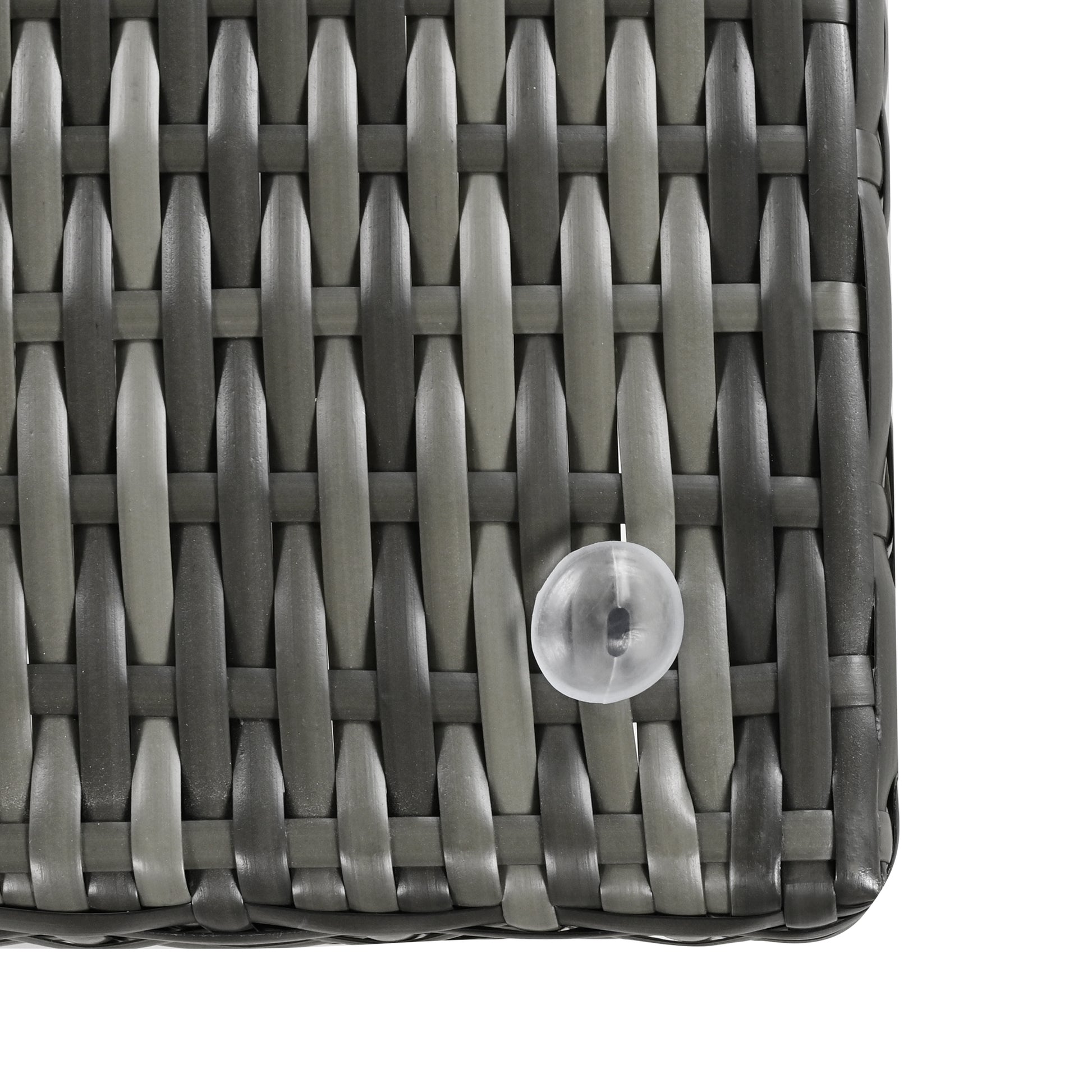 Outdoor 6 Piece All Weather Pe Rattan Sofa Set, Garden Patio Wicker Sectional Furniture Set With Adjustable Seat, Storage Box, Removable Covers And Tempered Glass Top Table, Beige Yes Complete Patio Set Beige Water Resistant Frame Water Resistant Cushion