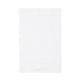 100% Cotton Chenille Chain Stitch Rug White Cotton