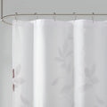 Burnout Printed Shower Curtain Mauve 72X72