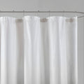 Ombre Printed Seersucker Shower Curtain Grey Polyester