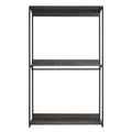 Monica Wood Walk In Closet System Rustic Mdf Melamine