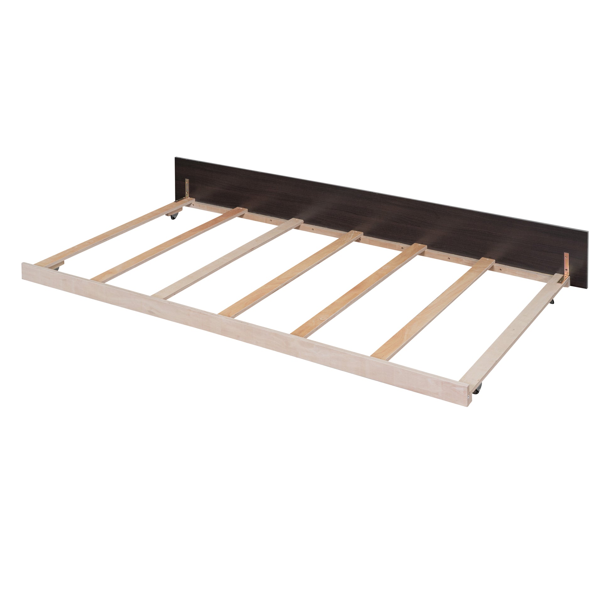 Full Size Wooden House Bed With Twin Size Trundle, Gray Gray Solid Wood