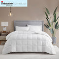 Cotton Down Alternative Featherless Comforter Twin White Cotton