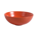 Ceramic Countertop Art Wash Basin, Vessel Sink Matt Hermes Orange Orange Ceramic