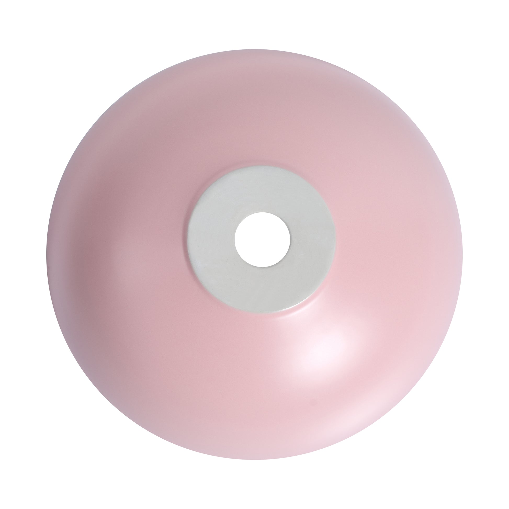 Ceramic Countertop Art Wash Basin, Vessel Sink Matt Light Pink Pink Ceramic