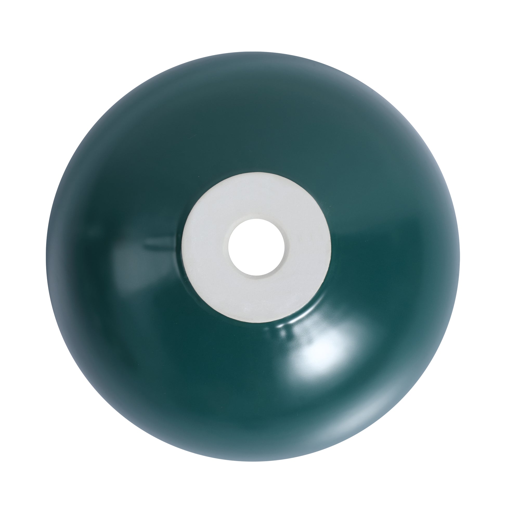 Ceramic Countertop Art Wash Basin, Vessel Sink Matt Green Black Green Ceramic