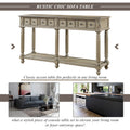 Retro Console Table Entryway Table 58