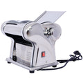 Electric Pasta Maker Noodle Maker Pasta Making Machine Dough Roller Cutter Thickness Adjustable Stainless Steel Us 110V 135W 2 Blades Type 1.5Mm Round Noodle 4Mm Flat Noodle Silver Stainless Steel