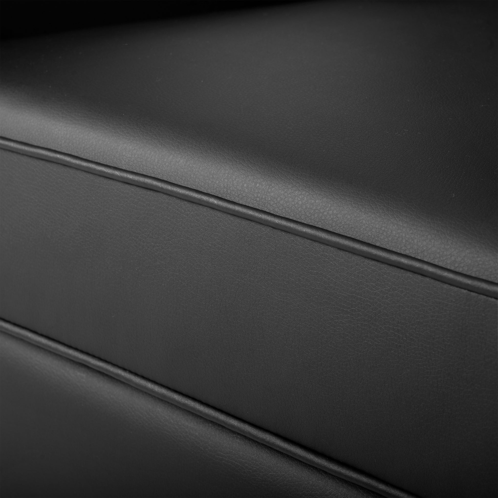 27.16" Wide Manual Wing Chair Recliner Black Pu