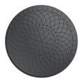 47.24 Inch Cast Aluminum Patio Dining Table With Black Frame And Carved Texture On The Tabletop Dining Set Black Rust Resistant Frame Water Resistant Cushion Garden & Outdoor Complete Patio Sets Aluminium