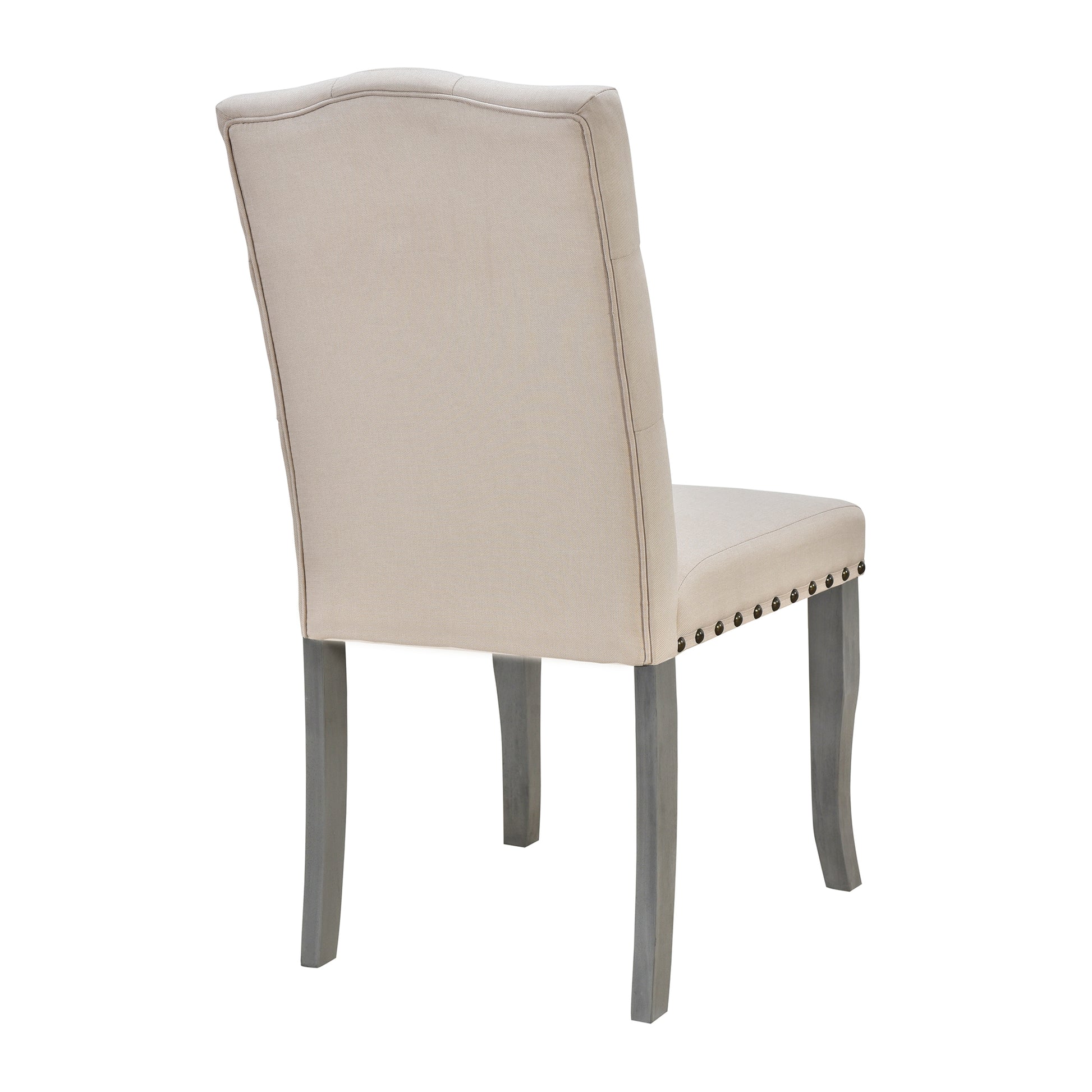 6 Piece Farmhouse Dining Table Set, Rectangular Trestle Table And 4 Upholstered Chairs & Bench For Dining Room Antique Gray Antique Gray Solid Wood