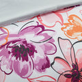 Floral Comforter Set Twin Pink Polyester
