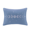Velvet Comforter Set King Blue Polyester