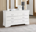 Louis Phillipe G3190 D Dresserwhite White Particle Board