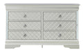 Verona G6700 D Dressersilver Champagne Champagne Particle Board