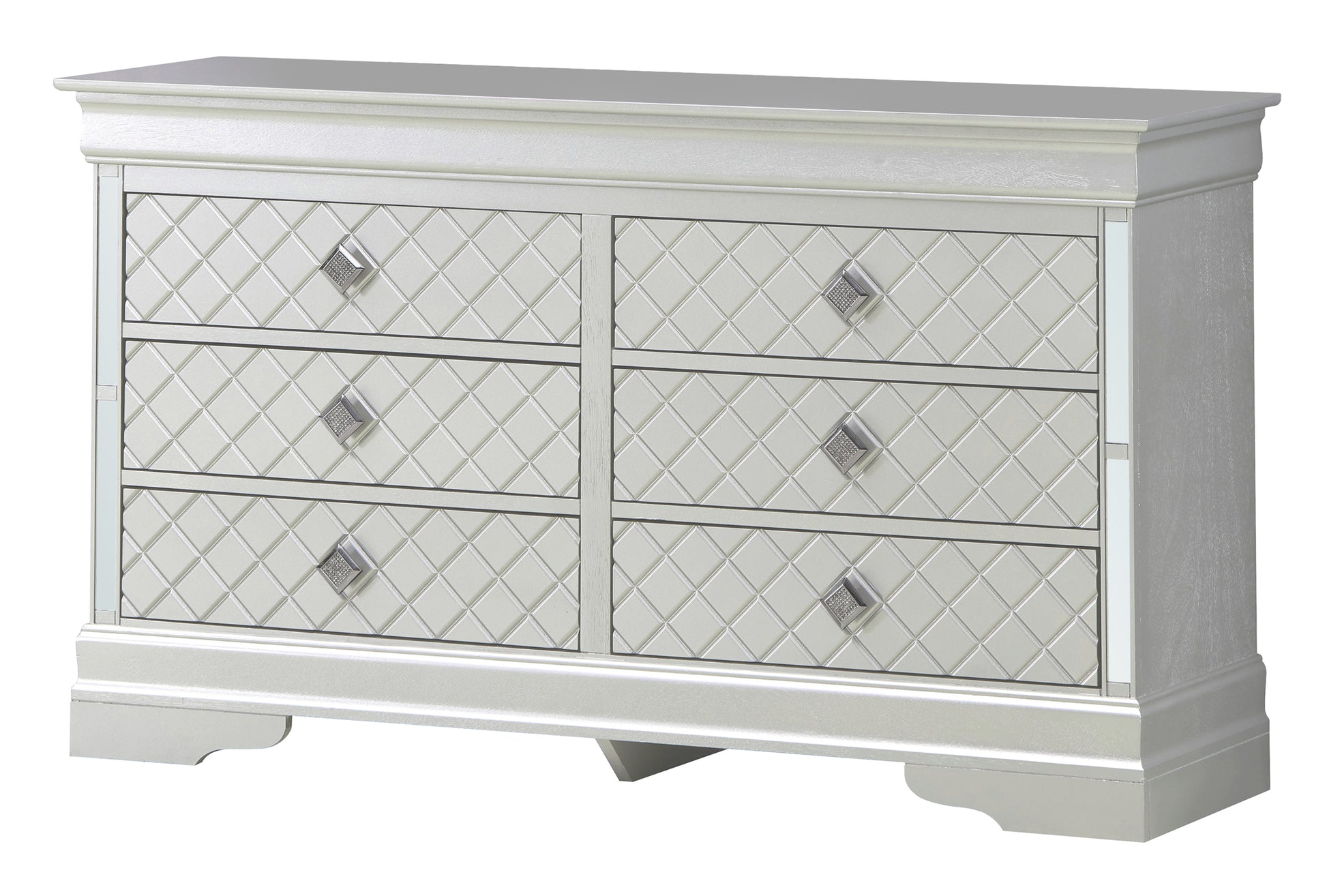 Verona G6700 D Dressersilver Champagne Champagne Particle Board