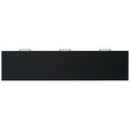Contemporary 3 Drawer Console Table With 1 Shelf, Entrance Table For Entryway, Hallway, Living Room, Foyer, Corridor Black Solid Wood Mdf