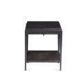 Waco End Table Espresso Solid Wood Mdf