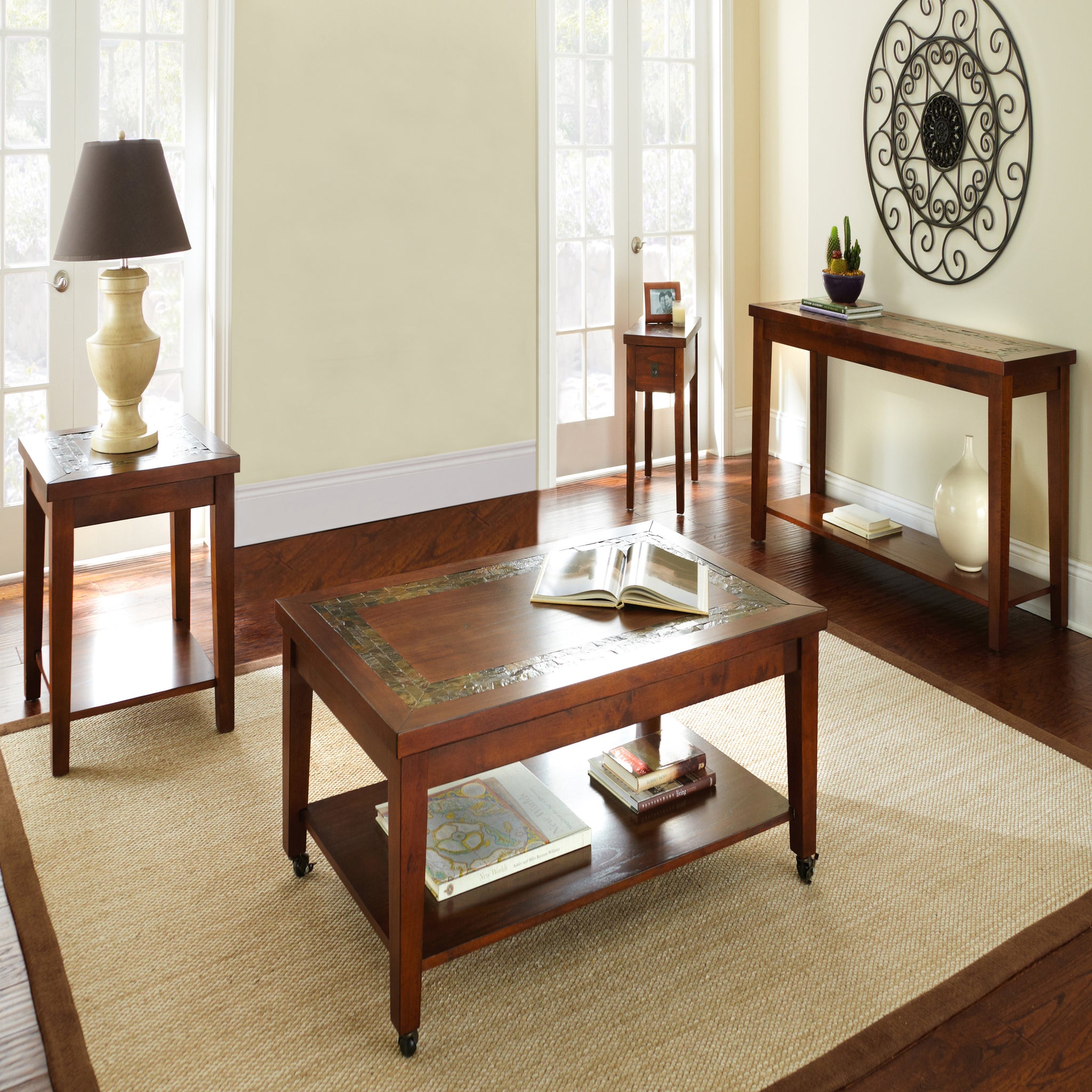Classic Chairside End Table Wooden Design, Timeless Appearance Richness And Charm, Ideal Room Addition Brown Solid Wood Mdf