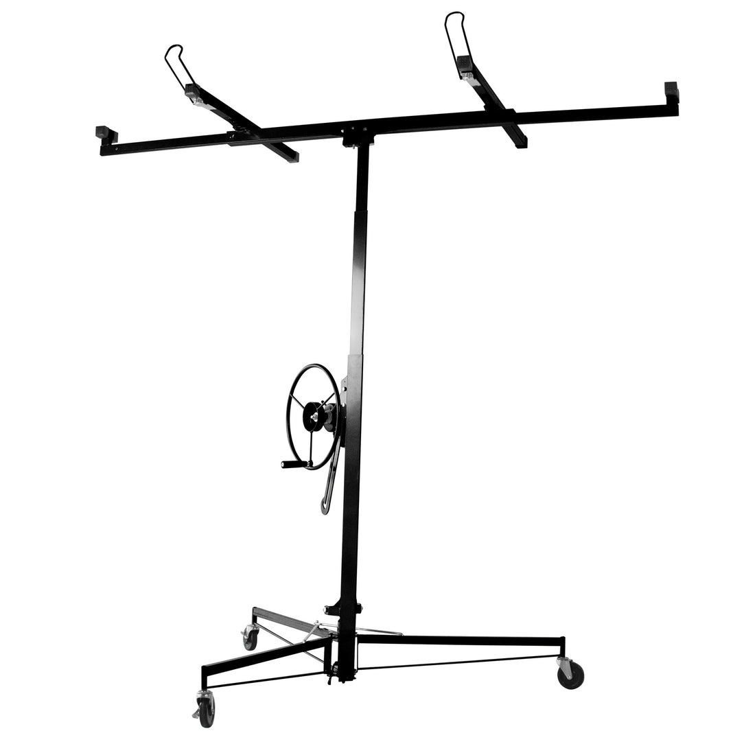 Drywall Panel Lifter Drywall Panel Hoist Panel Hoist Jack Lifter 11Ft Black Color Black Iron