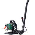 Osakapro 52Cc 2 Cycle Gas Backpack Leaf Blower With Extention Tube,Green Green Plastic