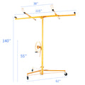 Drywall Panel Lifter Drywall Panel Hoist Panel Hoist Jack Lifter 11Ft Yellow Color Yellow Iron